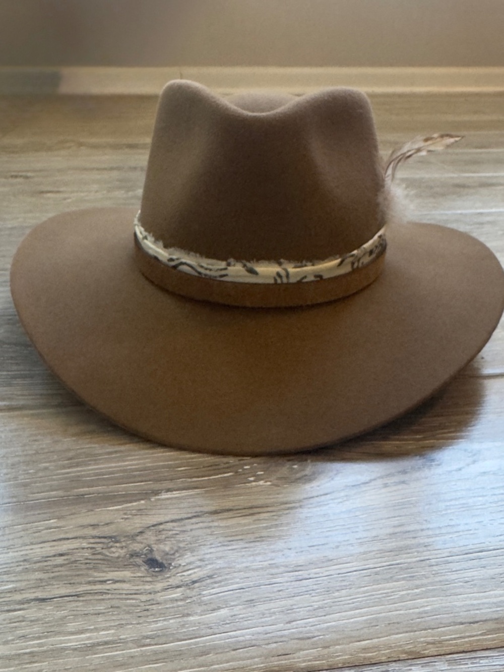 Kemo Sabe Custom Rabbit Fur Felt Cowboy Hat - Neutral Brown - Size 7 1/8